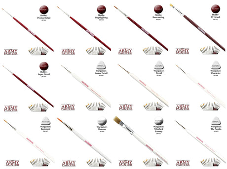 The Army Painter Brushes (Choose Your Brush) Model Paints Gaming