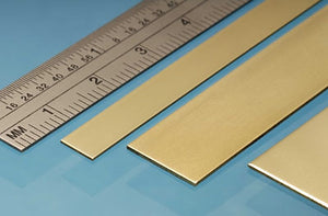 Brass Strip ALBION ALLOYS Precision Metal Model Materials Various Sizes BSM BS1M