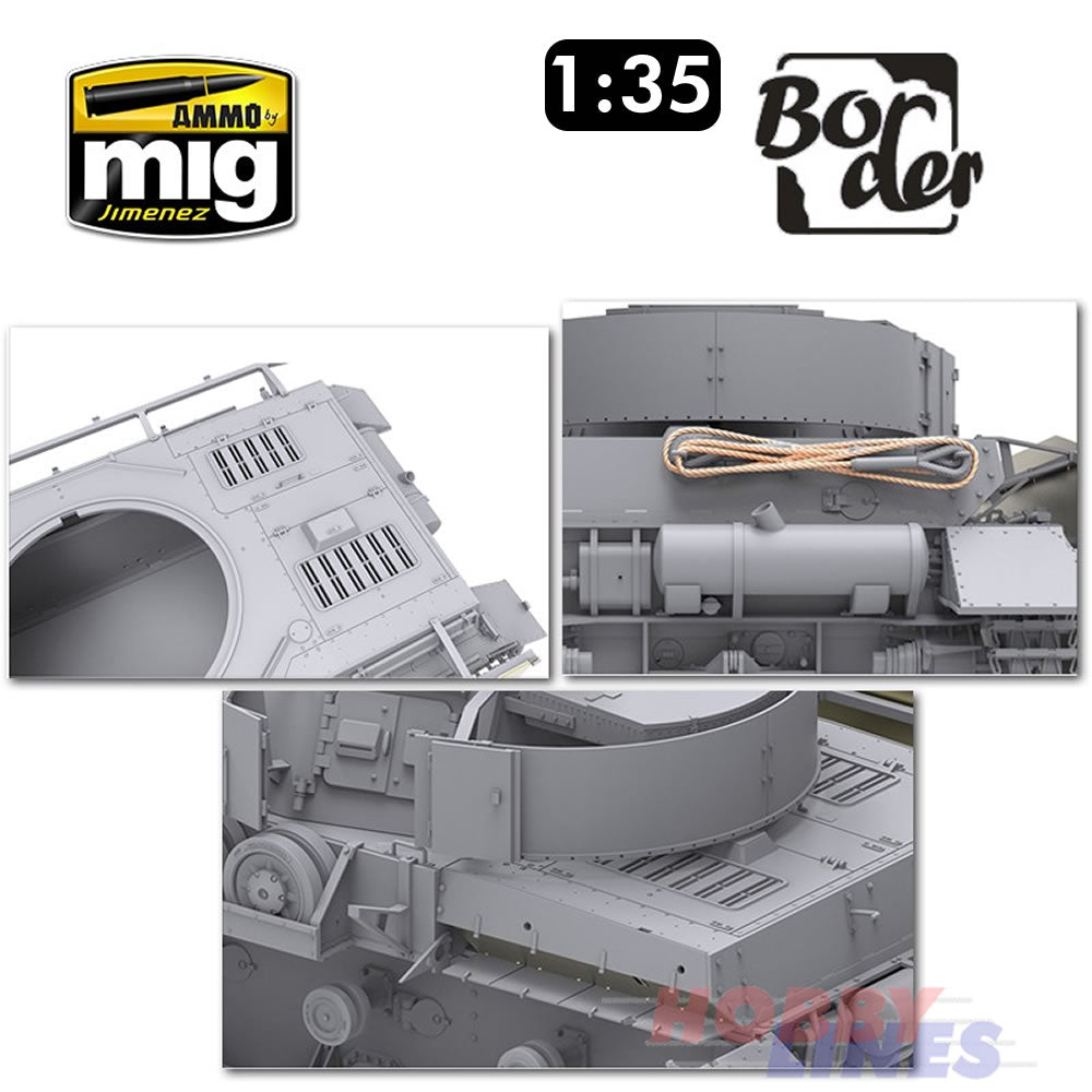 Pz.kpfw. IV Ausf. G Mid/Late - 2 in 1 Tank 1:35 model kit AMMO by Mig BT002