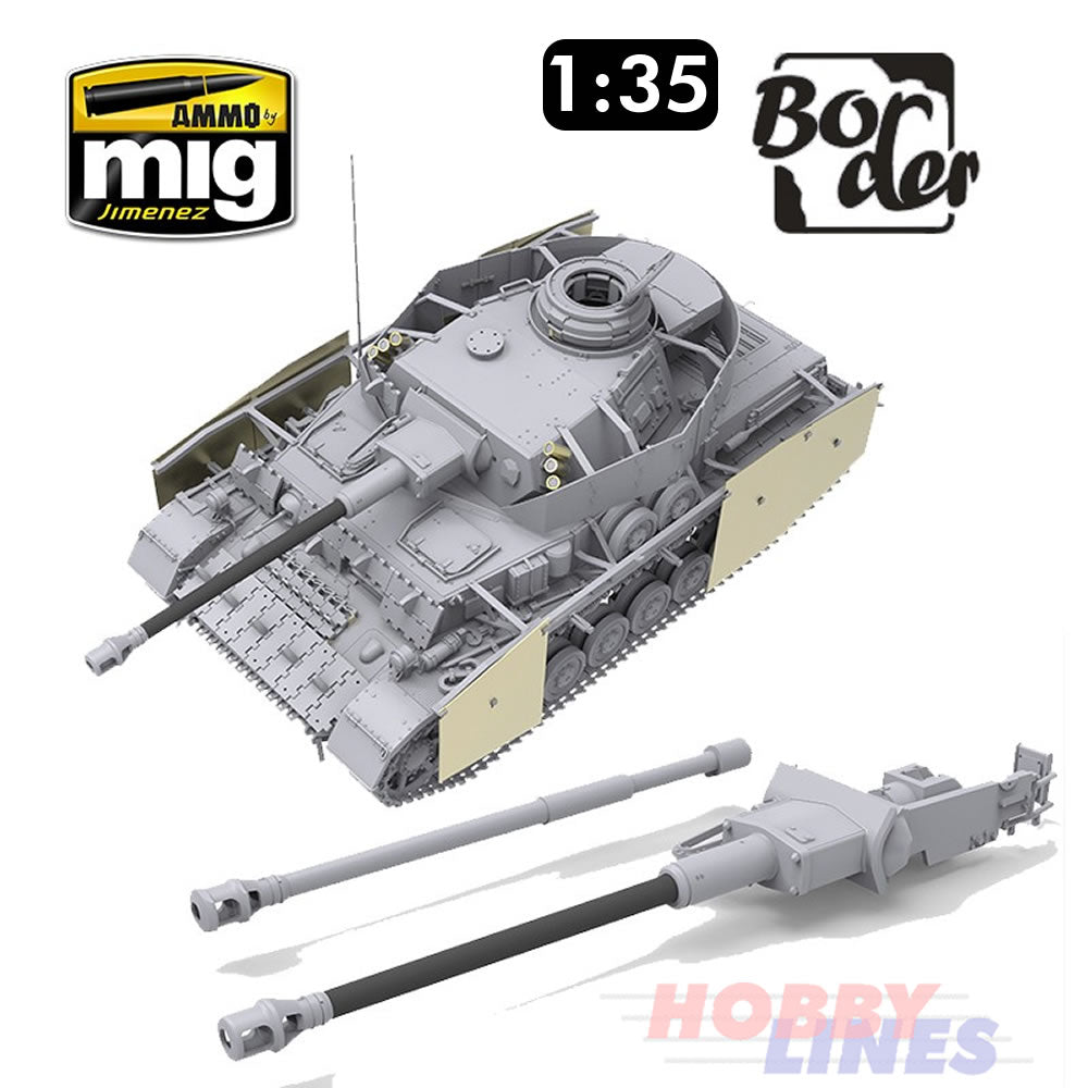 Pz.kpfw. IV Ausf. G Mid/Late - 2 in 1 Tank 1:35 model kit AMMO by Mig BT002