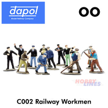 Load image into Gallery viewer, WORKMEN Model Railway figures KitMaster Kit Dapol OO Gauge C002
