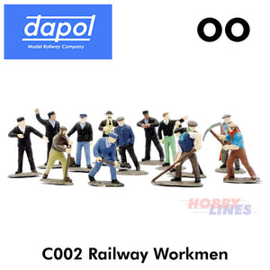 WORKMEN Model Railway figures KitMaster Kit Dapol OO Gauge C002