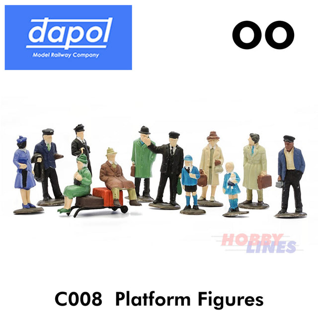 PLATFORM FIGURES Model Railway KitMaster Kit Dapol OO Gauge C008