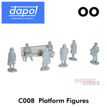 Load image into Gallery viewer, PLATFORM FIGURES Model Railway KitMaster Kit Dapol OO Gauge C008
