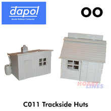 Load image into Gallery viewer, TRACKSIDE HUTS Model Railway KitMaster building Kit Dapol OO Gauge C011
