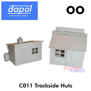 TRACKSIDE HUTS Model Railway KitMaster building Kit Dapol OO Gauge C011