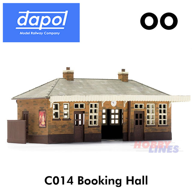 BOOKING HALL KitMaster station Kit C014 Dapol OO Gauge model railway