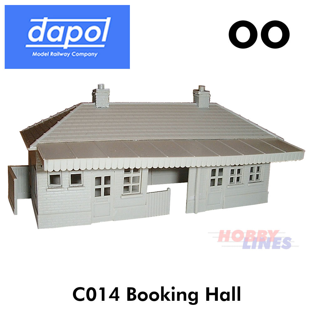 BOOKING HALL KitMaster station Kit C014 Dapol OO Gauge model railway