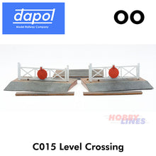 Load image into Gallery viewer, LEVEL CROSSING KitMaster track Kit scenery Dapol OO Gauge model railway C015
