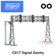 Load image into Gallery viewer, SIGNAL GANTRY Model Railway KitMaster Kit Dapol OO Gauge C017
