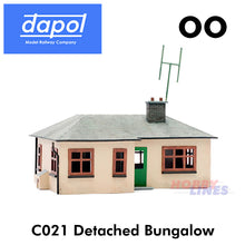 Load image into Gallery viewer, DETATCHED BUNGALOW Model Railway KitMaster building Kit Dapol OO Gauge C021
