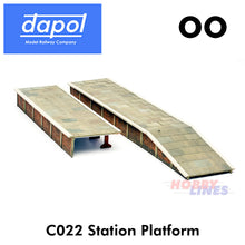 Load image into Gallery viewer, STATION PLATFORM Model Railway KitMaster Kit Dapol OO Gauge C022
