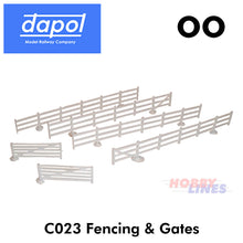 Load image into Gallery viewer, FENCING &amp; GATES Model Railway KitMaster Kit Dapol OO Gauge C023
