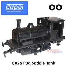 Load image into Gallery viewer, SADDLE TANK PUG 0-4-0 Loco Railway KitMaster StaticModel OO Gauge Kit Dapol C026
