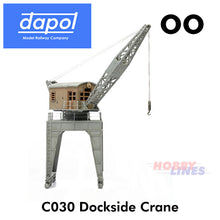 Load image into Gallery viewer, DOCKSIDE TRAVELLING CRANE Model Railway KitMaster Kit Dapol OO Gauge C030
