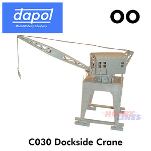 DOCKSIDE TRAVELLING CRANE Model Railway KitMaster Kit Dapol OO Gauge C030