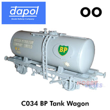 Load image into Gallery viewer, BP TANK WAGON KitMaster truck Kit C034 Dapol OO Gauge Model Railway
