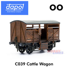 Load image into Gallery viewer, CATTLE WAGON Model Railway KitMaster Truck Kit Dapol OO Gauge C039
