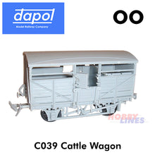 Load image into Gallery viewer, CATTLE WAGON Model Railway KitMaster Truck Kit Dapol OO Gauge C039
