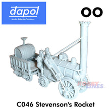 Load image into Gallery viewer, STEVENSONS ROCKET 0-2-2 Model Railway KitMaster OO Gauge Kit Dapol C046
