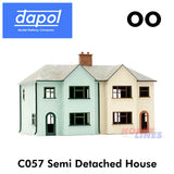 SEMI DETACHED HOUSES  Model Railway KitMaster Building Kit Dapol OO Gauge C057
