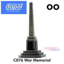 Load image into Gallery viewer, WAR MEMORIAL KitMaster scenery Kit Dapol OO Gauge Model Railway C076
