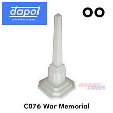 Load image into Gallery viewer, WAR MEMORIAL KitMaster scenery Kit Dapol OO Gauge Model Railway C076
