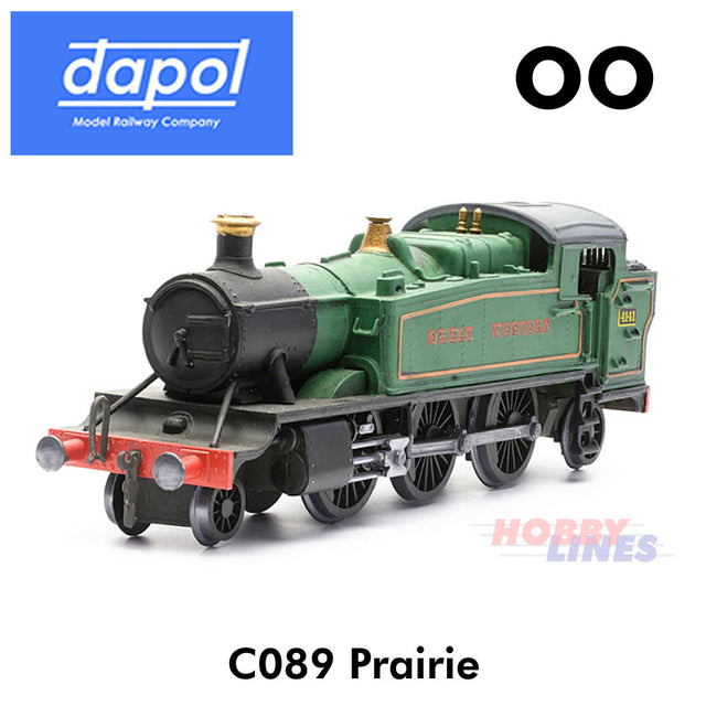 PRAIRIE GWR Locomotive KitMaster Kit Dapol OO Gauge Model Railway C089