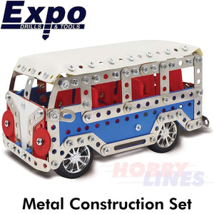 CAMPER VAN Stainless Steel Construction Set 348 pieces Metal Kit CHP0011