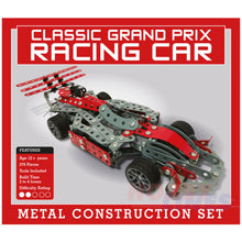 Load image into Gallery viewer, GRAND PRIX CAR Stainless Steel Construction Set 279pc F1 Formula 1 Metal Kit
