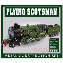 Load image into Gallery viewer, FLYING SCOTSMAN Locomotive Stainless Steel Construction Set 340pc LNER Metal Kit
