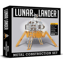 Load image into Gallery viewer, LUNAR LANDER Moon Landings Stainless Steel Construction Set 558pc Metal Kit
