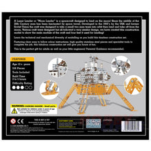 Load image into Gallery viewer, LUNAR LANDER Moon Landings Stainless Steel Construction Set 558pc Metal Kit
