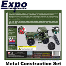 Load image into Gallery viewer, TRACTOR &amp; Back Hoe Stainless Steel Construction Set 295 pieces Metal Kit CHP0078
