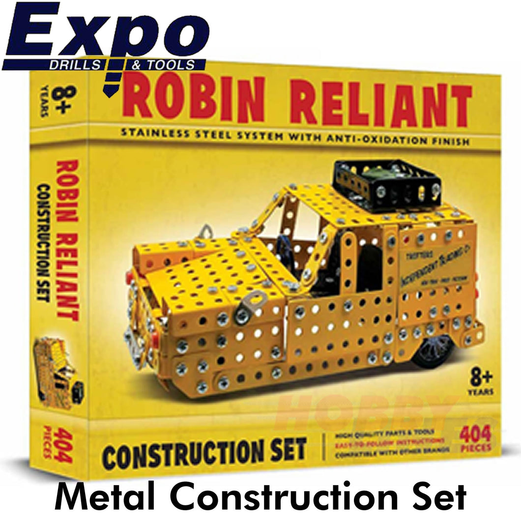 ROBIN RELIANT VAN Stainless Steel Construction Set 404 pieces Metal Kit CHP0080