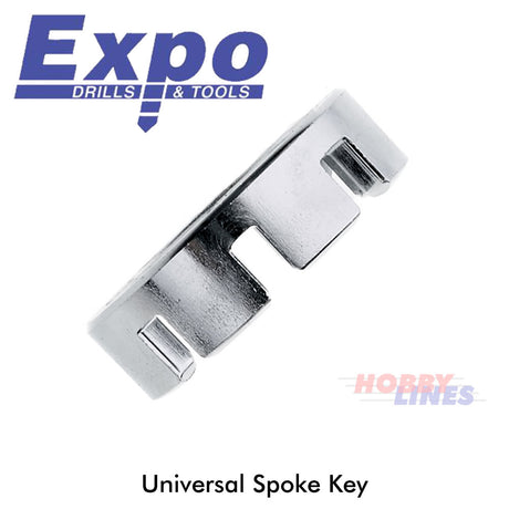 SPOKE KEY Universal 9/10/11/12/13/14/15 gauge Cycle Accs Expo Tools  CY105