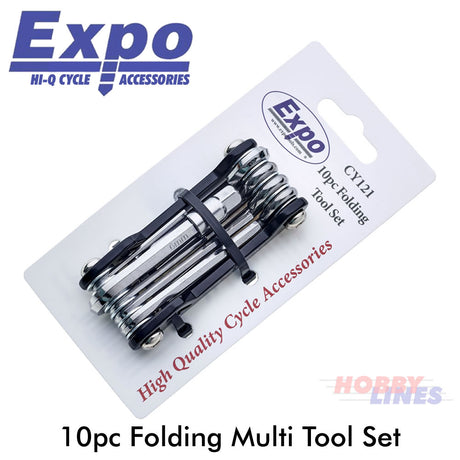 MULTI TOOL Bike Folding SET Cycle Accessories Bicycle Expo Tools CY121