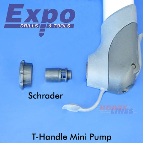 Bike MINI PUMP Presta Schrader T-Handle Cycle Frame Bicycle Accs Expo CY300