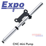 Bike PUMP Presta Schrader Aluminium CNC ROAD MINI Cycle Accs Expo Tools CY302