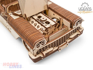 DREAM CABRIOLET VM-05 Wooden Mechanical Construction 3D Puzzle kit uGears 70073