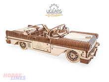 Load image into Gallery viewer, DREAM CABRIOLET VM-05 Wooden Mechanical Construction 3D Puzzle kit uGears 70073
