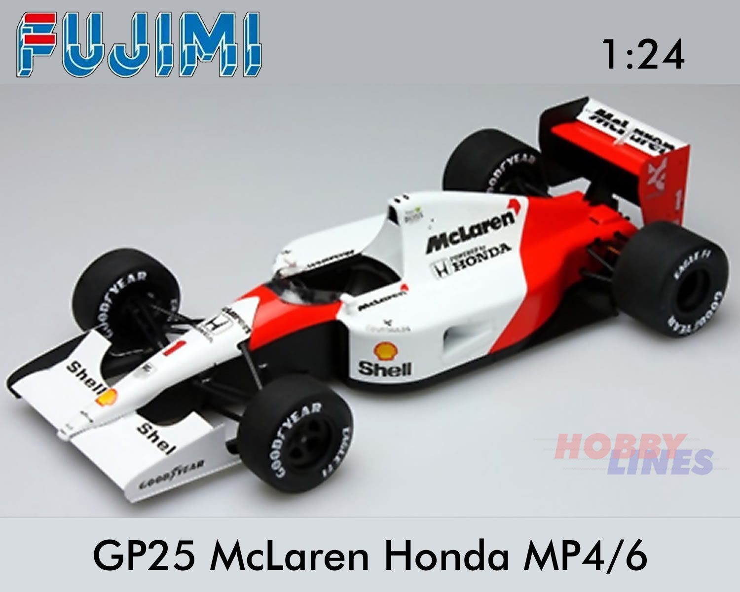 GP25 McLaren Honda MP4/6 F1 1991 Formula 1 Ayrton Senna 1:20