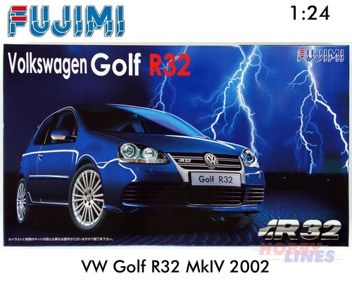 VW RS-02 Golf R32 MkIV Volkswagen 2002 1:24 scale model kit Fujimi F123288