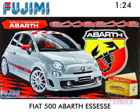 FIAT 500 ABARTH ESSEESE 1:24 scale model kit Fujimi F123837