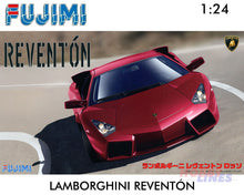 Load image into Gallery viewer, Lamborghini REVENTÃ N supercar 1:24 scale model kit Fujimi F125749
