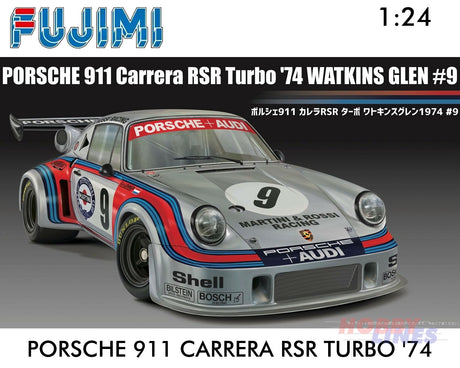 PORSCHE 911 Carrera RSR Turbo Watkins Glen 1974 1:24 model kit Fujimi F126494