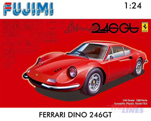 FERRARI Dino 246GT 1:24 scale model kit Fujimi F126524