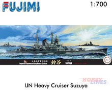 Load image into Gallery viewer, IJN Heavy Cruiser SUZUYA WWII 1944 Sho Ichigo Operation 1:700 kit Fujimi F432489
