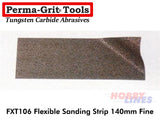 Perma-Grit FXT106 140mm FLEXIBLE SANDING STRIP Fine Tungsten Carbide Permagrit