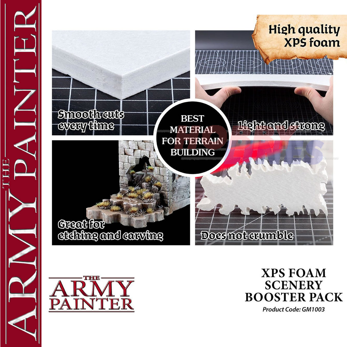 GAMEMASTER TERRAIN FOAM PACK Diorama Materials Army Painter GM1003P